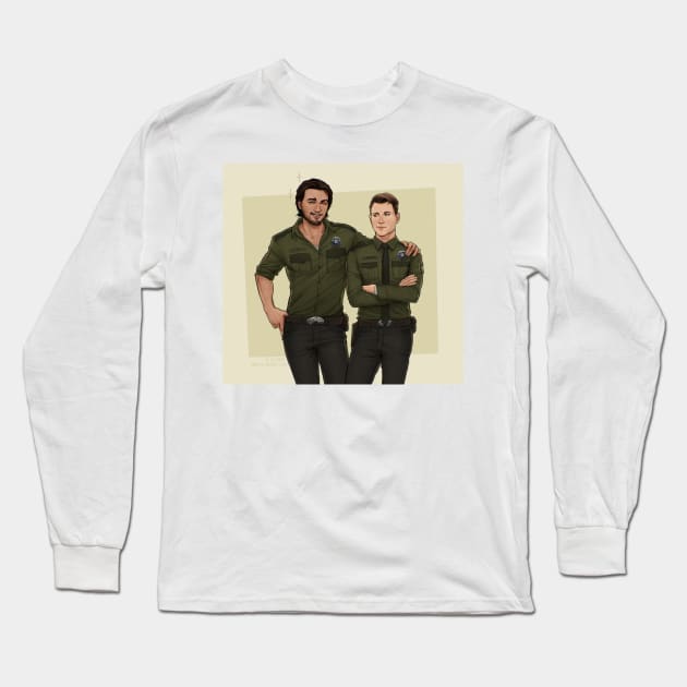 Deputies Long Sleeve T-Shirt by zaffyrr